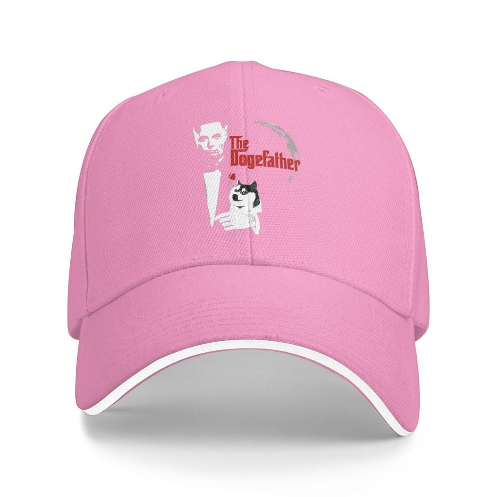 Baseball Caps The Dogefather Funny Graphic Female Male Casual Summer Caps