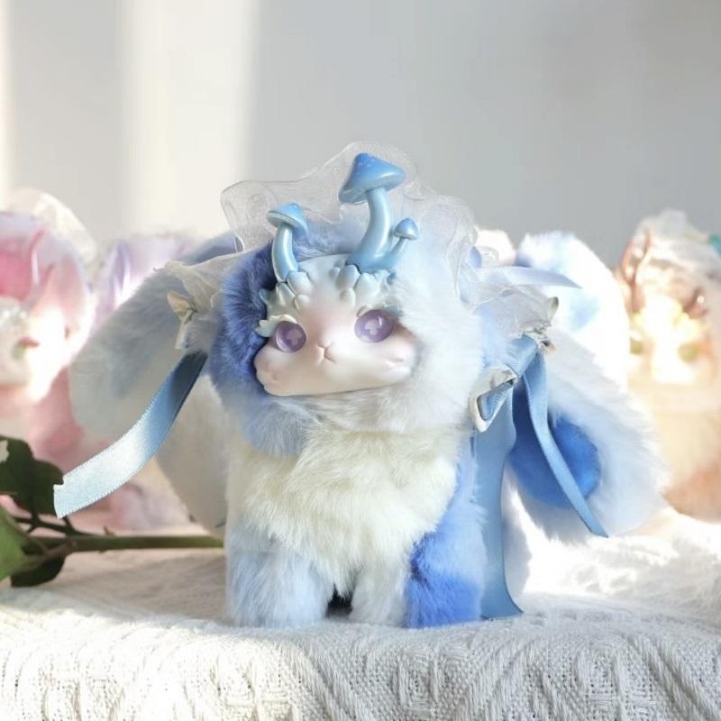 Tutulong Floresta Fantástica Festa do Chá Gato Gato Caixa Surpresa Aleatória Caixa Misteriosa Surpresa Coelho Dragão Brinquedo Presente de Aniversário