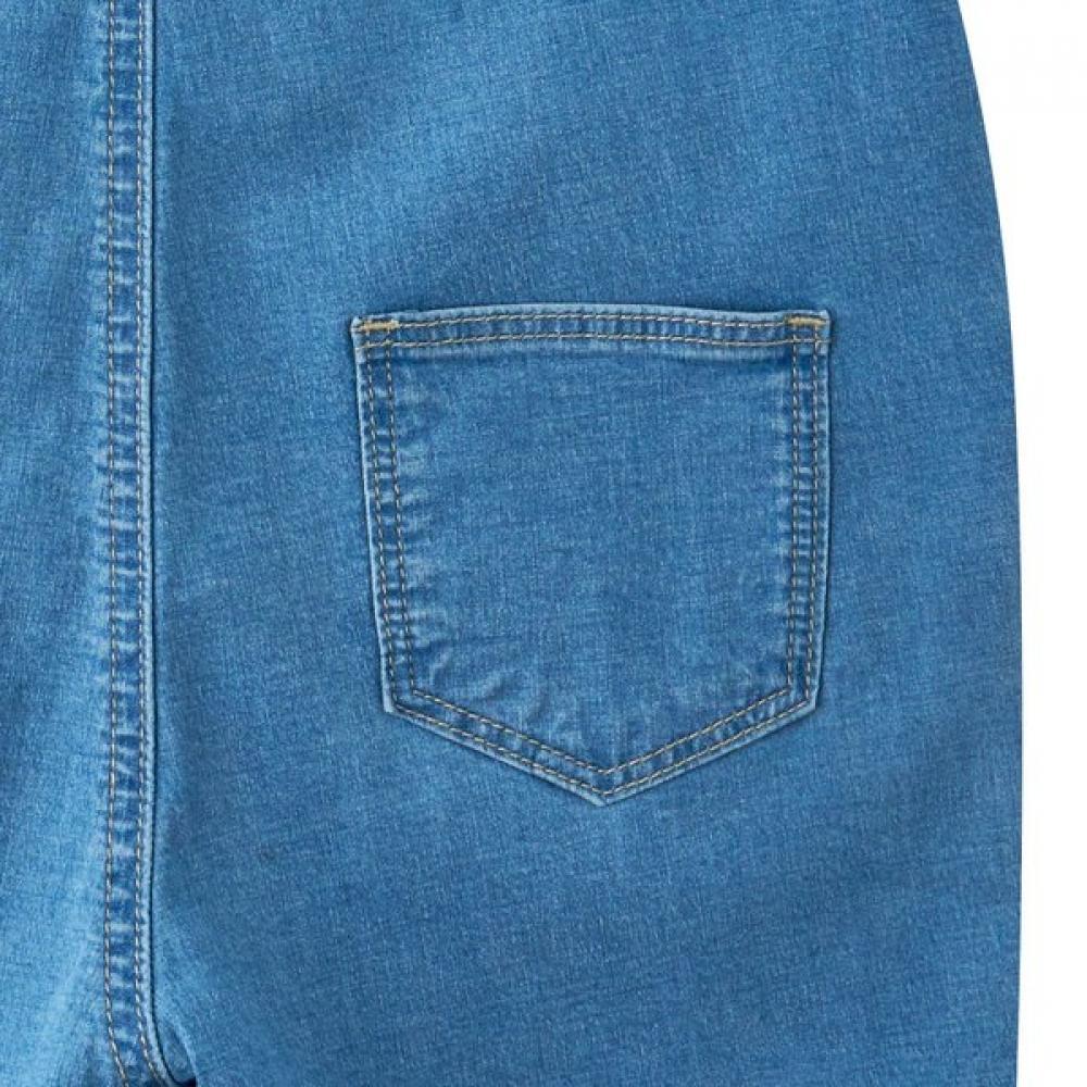 Mink Mui Palm Tree Denim Stretch Overalls  36315 422 02 