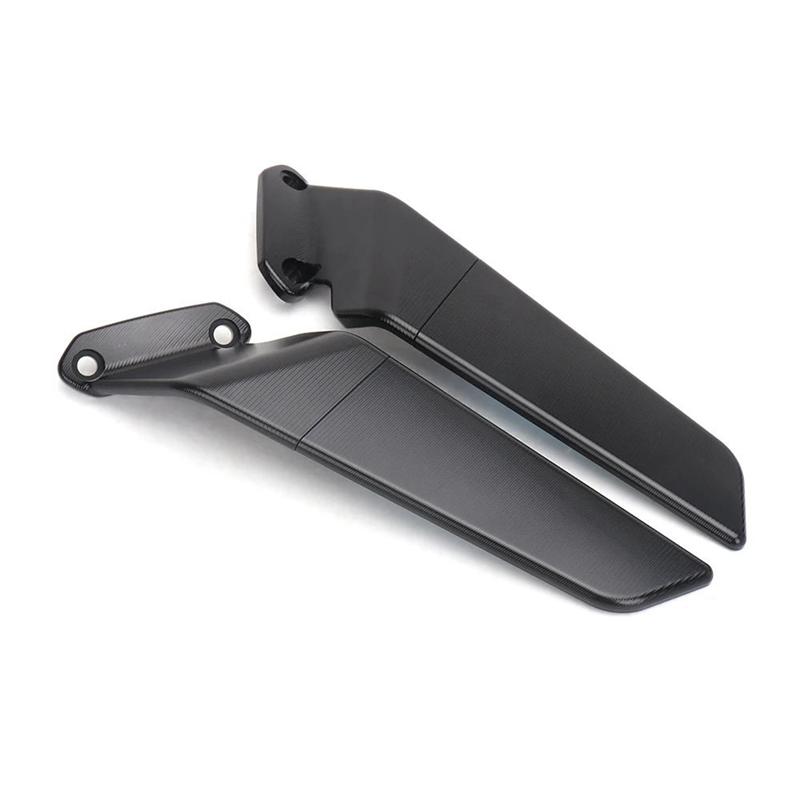 Motorcycle Mirror Blue Anti-Glare Wind Wing Rotating Rearview Mirror Kit For Kawasaki NINJA 636 ZX-6R ZX6R -2024