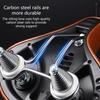 Ergonomic Bike Saddle Bike Seat with Shock Absorption and Waterproof Leather Suitable for Long Rides Water resistant