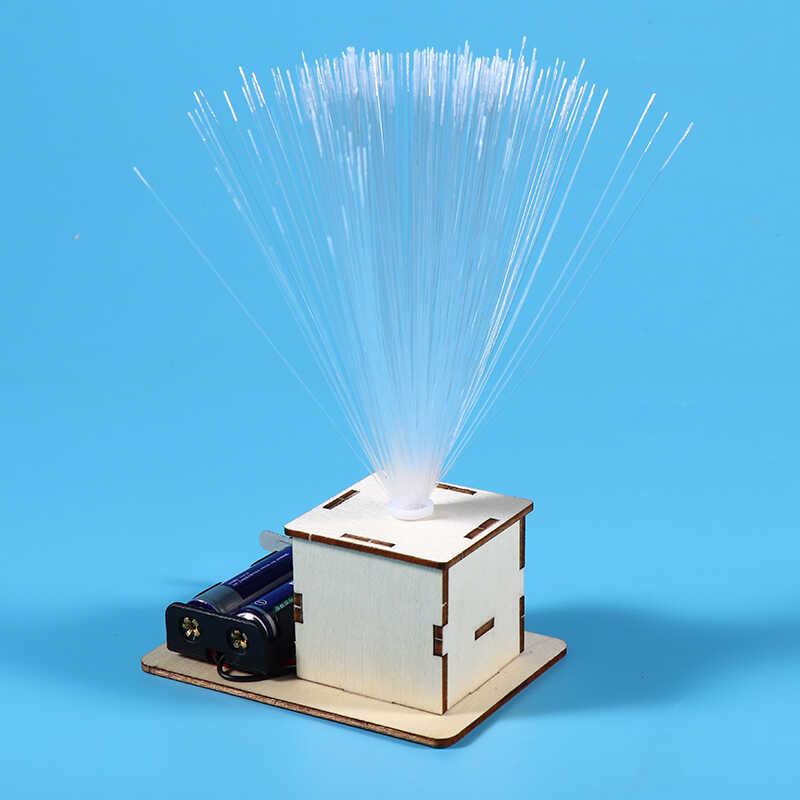 DIY Colorful Fiber Optic Lamp Technology Small Production Invention Children s Science Experiment Teaching Tool STEM Handmade