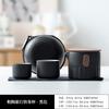 Travel Tea Set, Kung Fu KuaiKe Cup, One Pot and Two Cups Set, Car Mounted Portable Tea Cup, Outdoor Business Companion Gift
