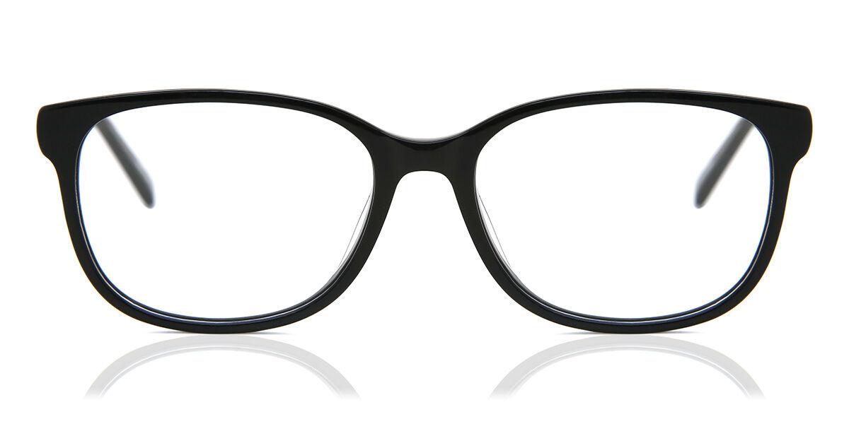 

Full Rim Square Black Smartbuy Collection Haley Ac34 Fashion Unisex Eyeglasses Black/53