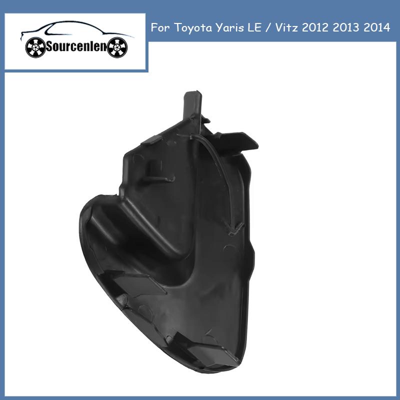 Front Bumper Tow Hook Cover Plastic Black Cap Fit for Toyota Yaris LE / Vitz 2012 2013 2014 52127-52931 5212752931