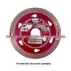 Ultra-Thin Diamond Saw Blade for Porcelain & Marble - Dry Cut Angle Grinder Tile Cutter