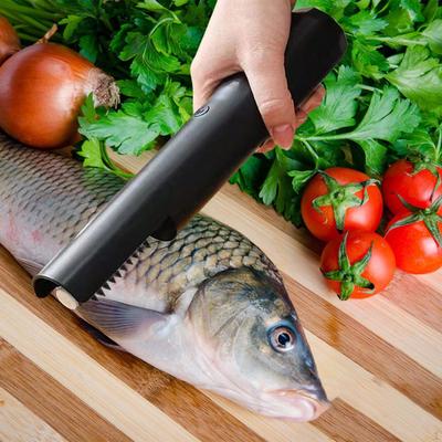 Electric Fish Scale Remover Auto Cleaning Tool Easy Grip Descaler Scrapers for Household Chef