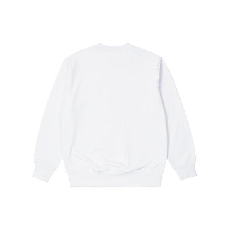 Palace Bun 5G Crew White Unisex Tops P23CW037