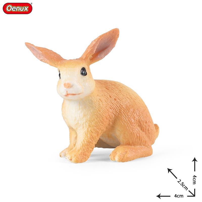 Oenux  Wild Animals Forest Orangutan Pigeon Hedgehog Aardvark Capybara Action Figure Model Figurines Pvc Collection Kids Toy