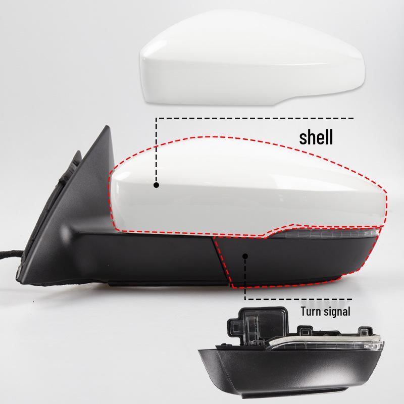 Volkswagen Lavida Rearview Mirror Shell & Turn Signal Lens Frame for 13, 15, 17 Models