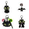 How To Train Your Dragon Nightfury Plush Toy With Embroidery Design For Movie Fans And Casual Accessories