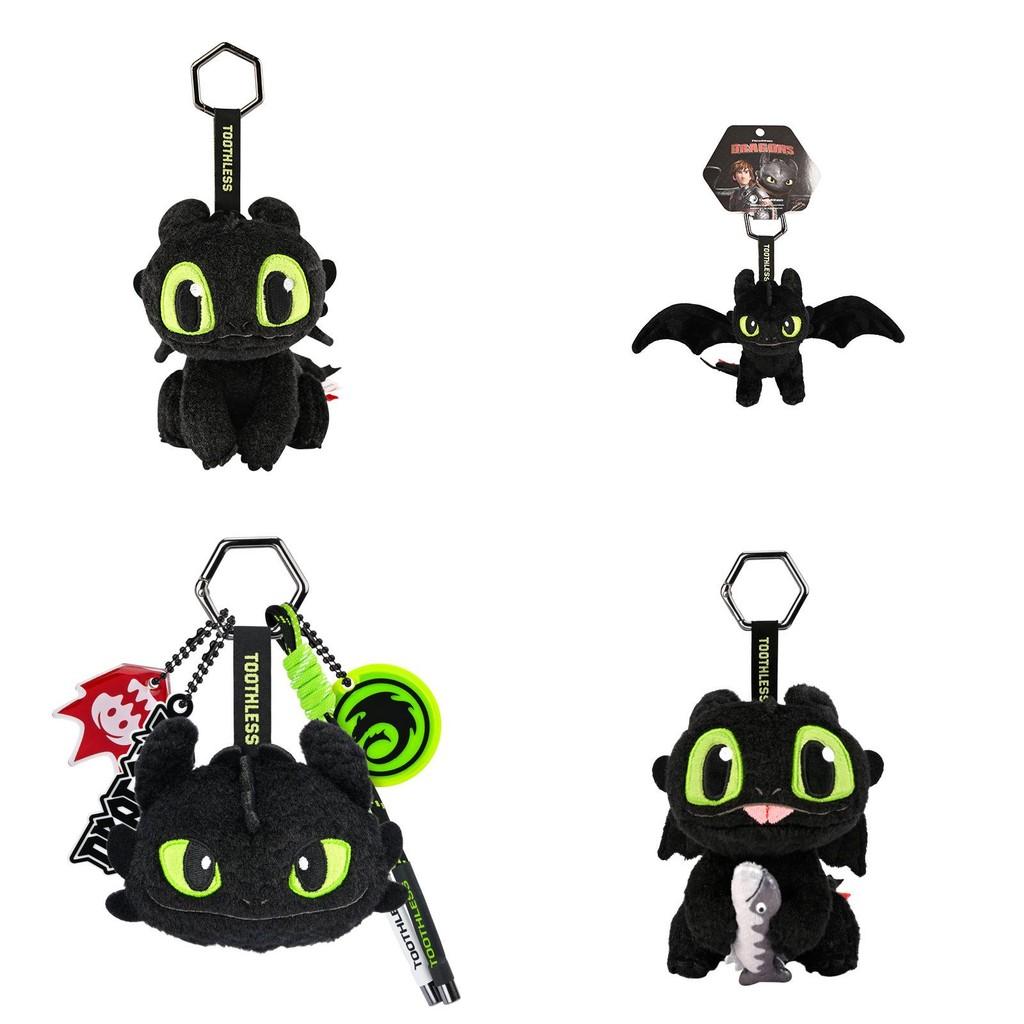 How To Train Your Dragon Nightfury Plush Toy With Embroidery Design For Movie Fans And Casual Accessories
