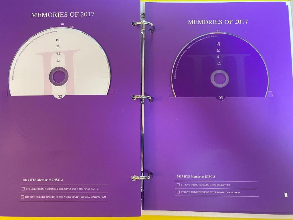 [USED] BTS Jin Memories 2017 DVD Korean Edition Seokjin