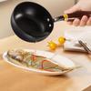 Uncoated Oil Splashing Pot Wooden Handle Omelette Pan Universal Butter Melting Pot  Stove