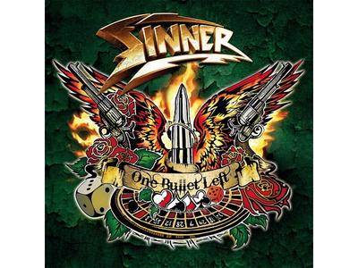 [CD] One Bullet Left Nomal Edition Sinner MTVB-1022 German Melodic Heavy Metal