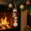 DIY Handmade Holiday Decorations Crochet Spiral Ornament Kit for Adults Beginners Christmas Craft Set Fun Winter Indoor Activities with Yarn Hook,