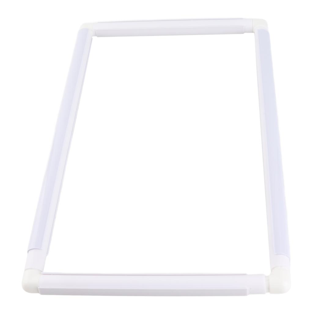 Square Rectangle Plastic Clip Frame for Embroidery Cross Stitch Quilting Needlepoint Tool