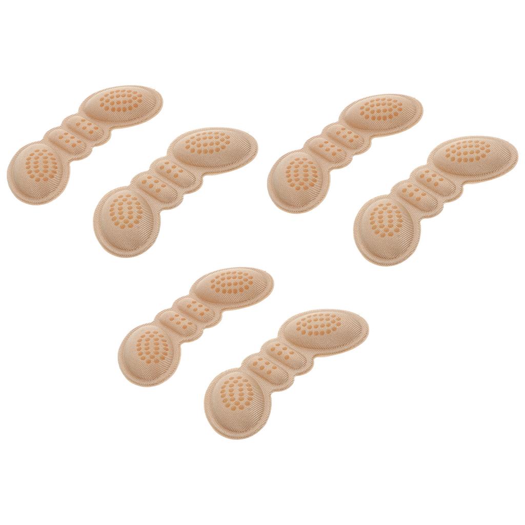 6Pcs Heel Cushion Pads Ultra-Thin Self-Adhesive Soft Gel Inserts Pain Relief Prevent Blisters Calluses Pressure for High Heels