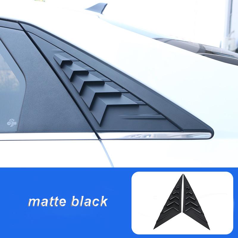 For Hyundai Elantra    2024 Back Shutter Stick side Air Outlet Exteriors Triangle Outlet After Rear Triangle Shutter