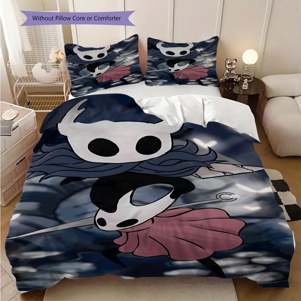 Hollow Knight Shadows Rise Bedding 1 Duvet Cover 2 Pillowcase Without Core Christmas Birthday Gift Duvet Cover And Pillowcase