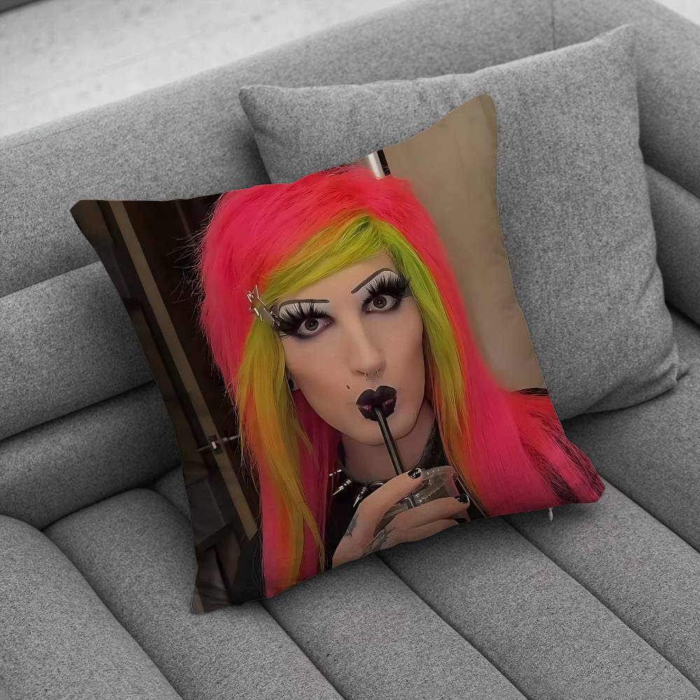 6arelyhuman  Pillow Case Pillowcase Home Sofa Cushions Car Cushions Pillowcover Office Pillowshell Pillow