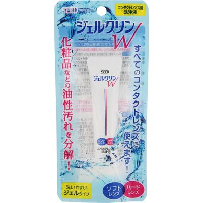 Seed Gel Cleaner W 15g Čisticí roztok Čistící roztok na kontaktní čočky pro dvojí použití Lze použít pro všechny kontaktní čočky! Čisticí roztok