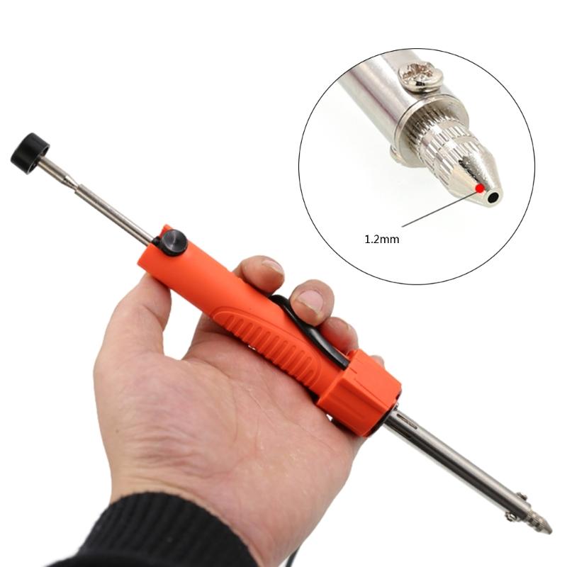 Electric Desoldering Iron Solder Sucker Soldering Iron/Removal Solder Iron Pen Necessary Tool for National Defense