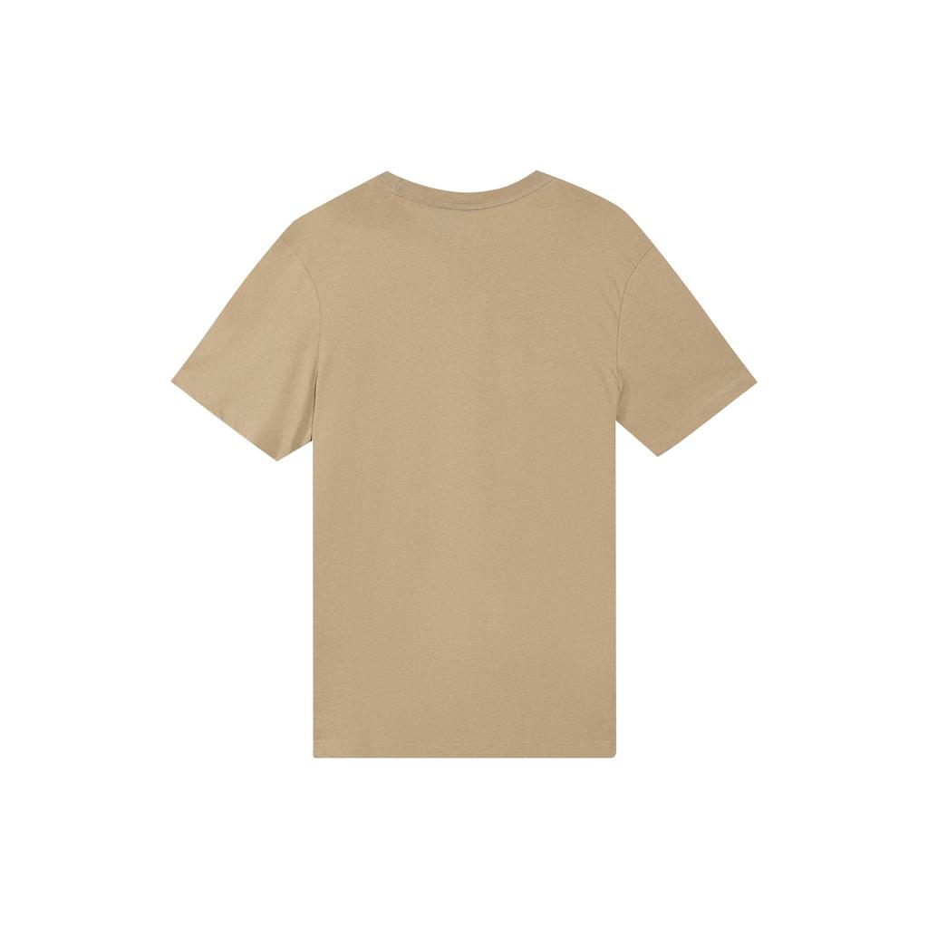 Nike Swoosh Herren Grafik Logo Atmungsaktives Rundhals-T-Shirt Braun BV0508-247