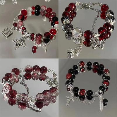 Creative High-color Value Beaded Bracelet with New Chinese Advanced Sense of New Year Accessories