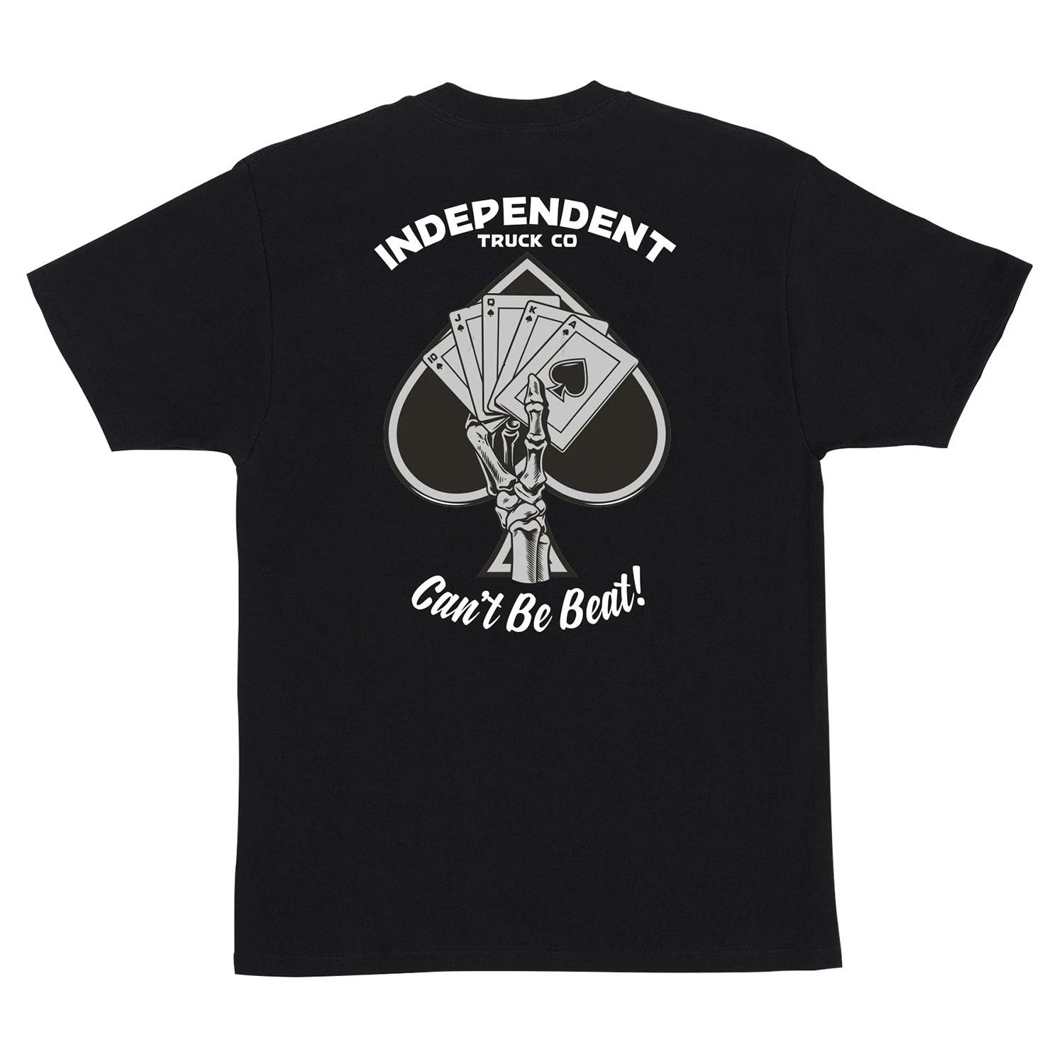 Independent Trucks Shirt Royal Flush Black S