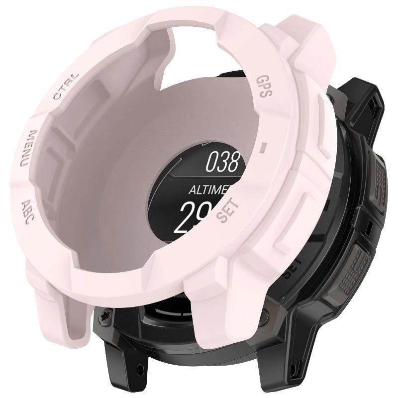 Custodia in Silicone Per Garmin instinct 3 40mm 50MM 45MM TPU Morbida Casing Smart Watch Scala Incisa Protezione Schermo Lunetta Paraurti Guscio