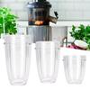18/24/32oz Juicer Cup Mug Transparent Making Drink Lightweight Compatible with Blender  Juicer Cup Mug for Kitchen for Nutri Blender 600W
