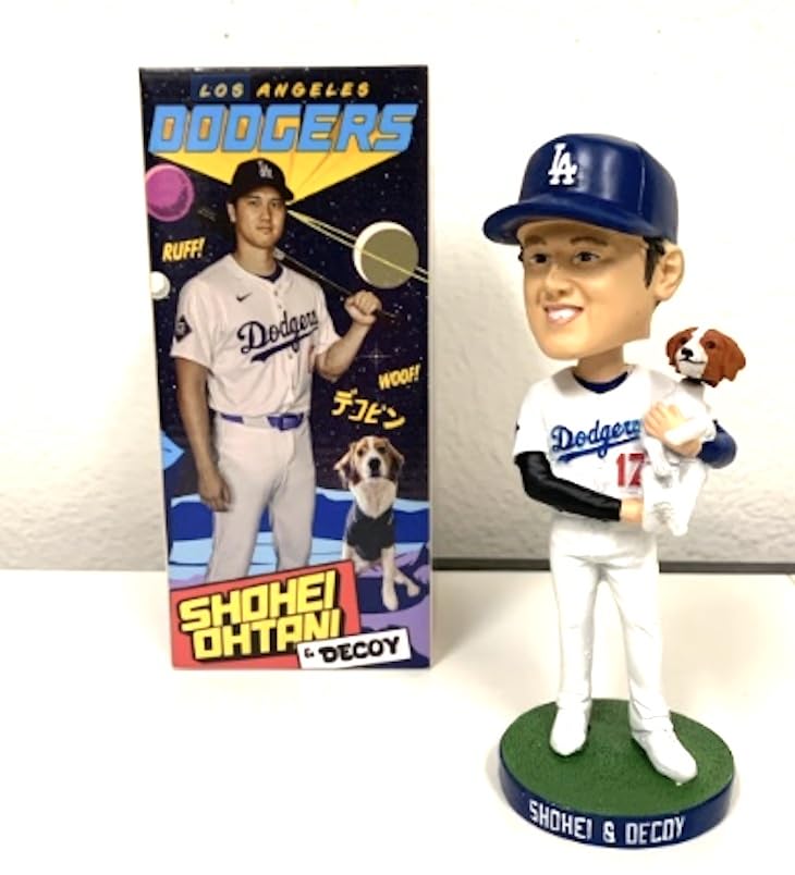 

Значок Shohei Otani Los Angeles Dodgers с изображением куклы Bubble Head Deco, август 2024 года, ограниченный тираж 28, [Предмет] белый