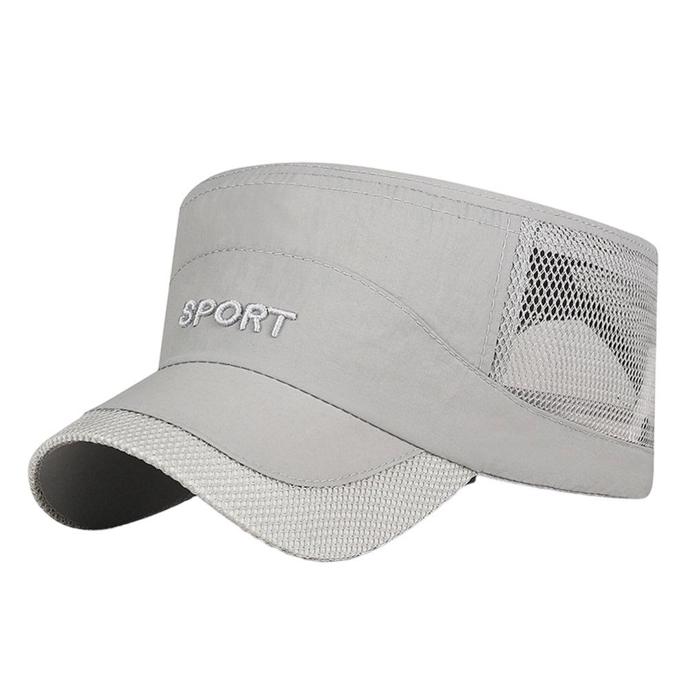 Breathable Baseball Cap Quick-drying Peaked Cap Fashion Flat Top Hat  Spring Summer