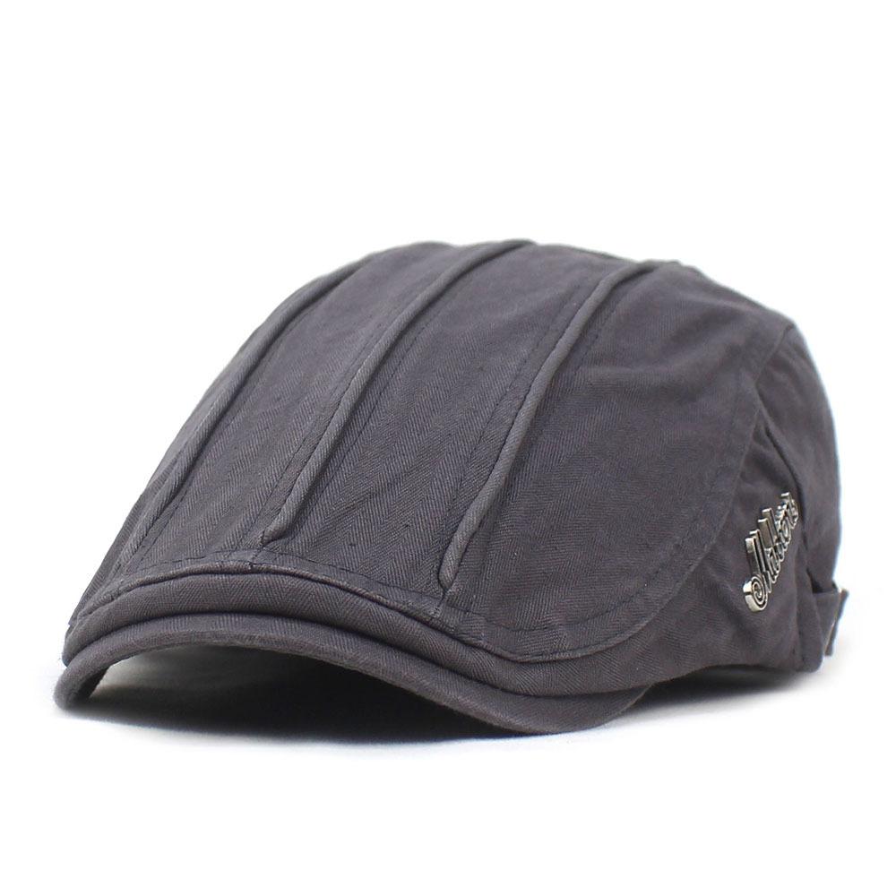 New Cotton Hat Men's and Women's Fashion Casual Beret Cap Men's Forward Hat