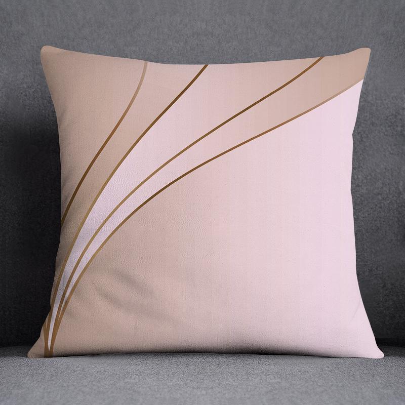 

Геометрический цветочный узор, украшение для дома, наволочка, квадратная наволочка, чехол для подушки для домашнего офиса 40x40cm