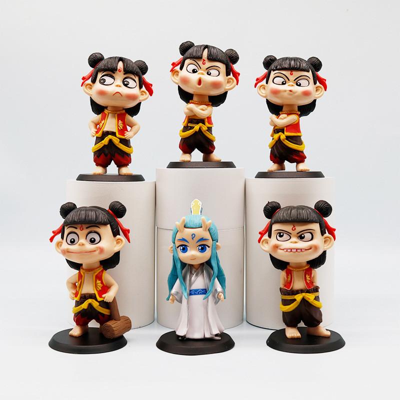 Pvc Nezha Action Figure Collectible Toy For Kids And Fans