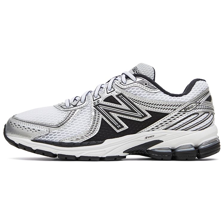 New Balance 860v2 Silver Black Unisex Sneakers ML860XD