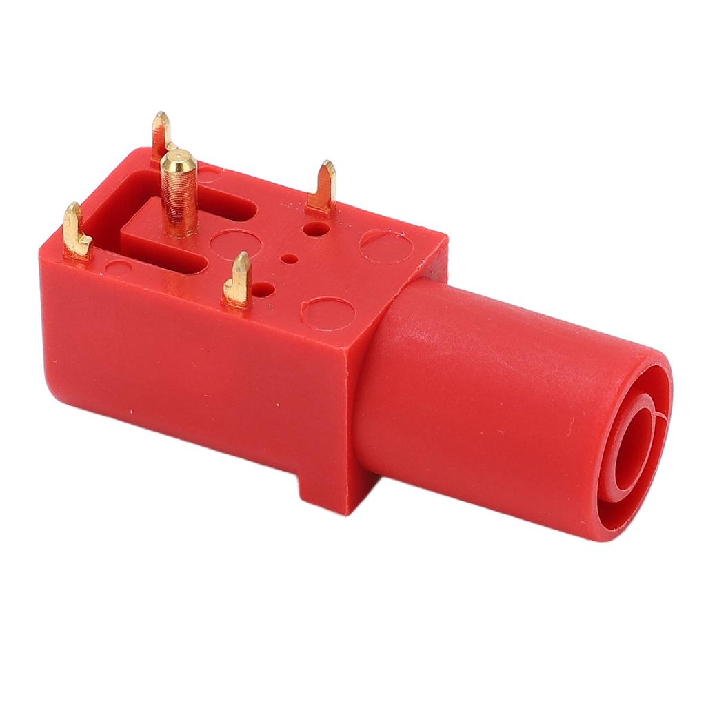 2pcs PCB Panel Socket 4mm Welded Type Good Electrical Conductivity Banana Socket for Multimeters Voltage Testing