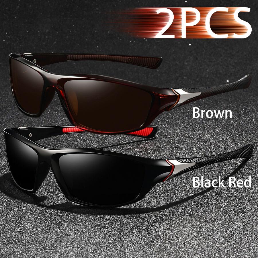 Vintage Fashion Sports Sunglasses Men Women Fishing Cycling Running Mountaineering Eyewear Sun Glasses for Outdoor Activities 7