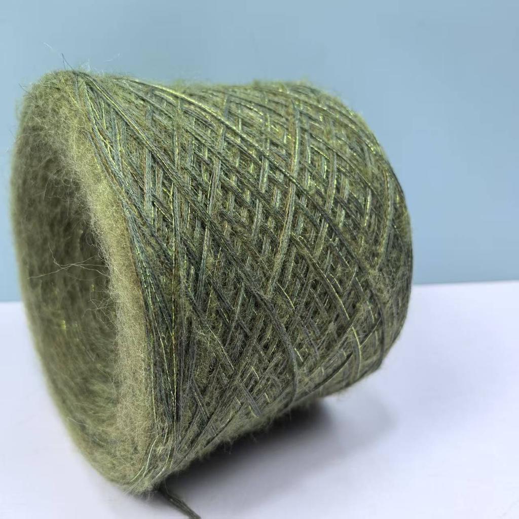 Ultra Soft Cashmere Silk Mohair Hand Knitting Yarn Material Kit Premium Spun Yarn Hand Mixed Twist True Silk  Hair