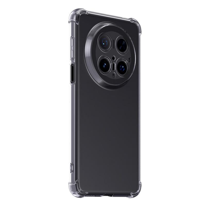 Yueke Huawei Mate70 Phone Case, Air Cushion Shockproof Ultra-Thin Protective Cover, Mate70 Full Lens Protection Transparent Silicone Soft Case