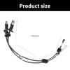 Easy Installation Car Manual Transmission Shifts Cable Heat Resistant for K24 5/6 Speed 54310-SDA-L02 DIYer Enthusiasts