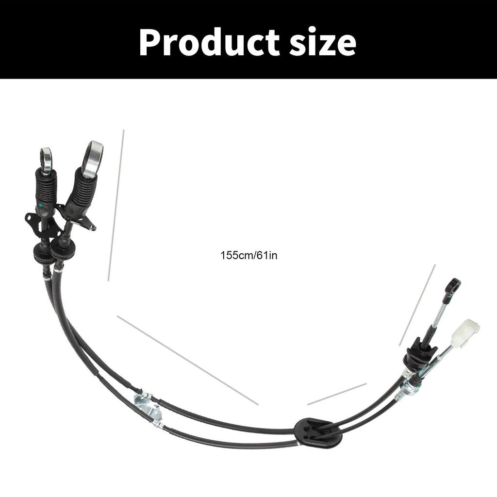 Easy Installation Car Manual Transmission Shifts Cable Heat Resistant for K24 5/6 Speed 54310-SDA-L02 DIYer Enthusiasts