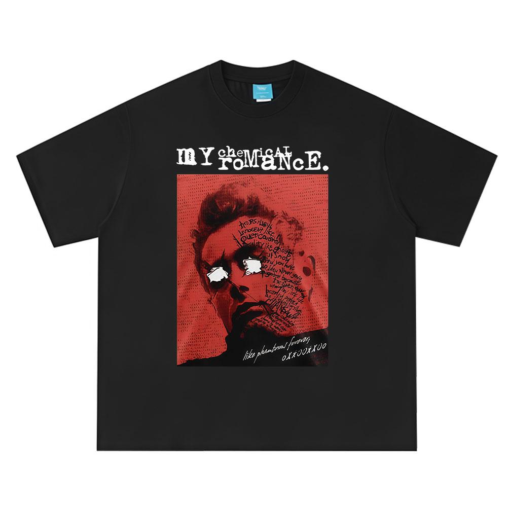 

Rock Band My Chemical Romance 2026 Tour Merch T-shirt Men Women Clothing Cotton Casual Oversized Short Sleeve Streetwear Y2K ... S