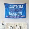 1p Custom Polyester Banner for Indoor & Outdoor Use - Banner with 4 Grommets, Many Sizes, Perfect for Home Decor