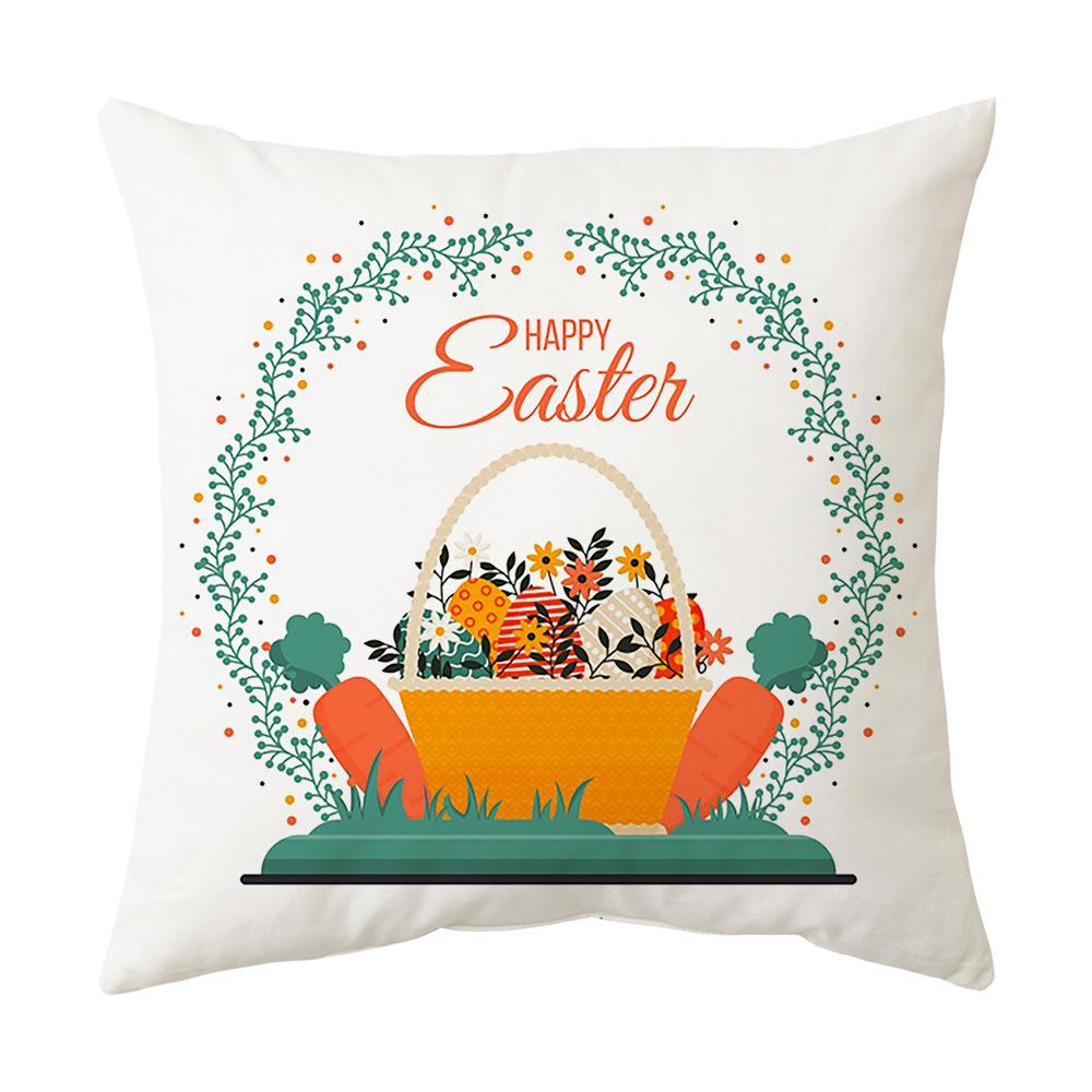 

Rabbit Pillowcase Sofa Cushion Cover Office Waist Cushion Cushion Cover Can Be Made in Nordic Style 45 * 45cm (collection priority delivery)