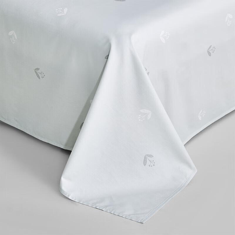 Luolai 100% Cotton 4-Piece Duvet Cover & Sheet Set