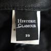 HYSTERIC GLAMOUR made in Japan stretch Slim pants w23 Black series Women Used