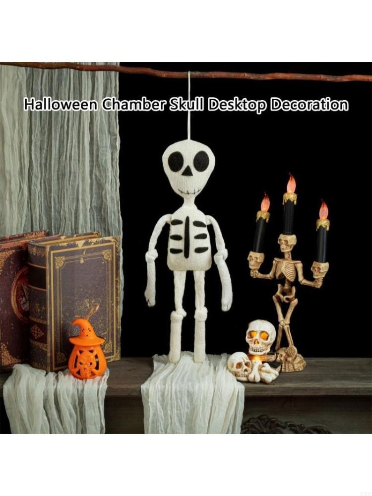 

Halloween Scary Skull Ornament Durable Party Decoration For Escape Room Event X3UC CN